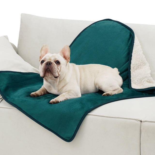 Manta Impermeable Calmante para Gatos Bedsure para Sofá 40x30 cm Verde