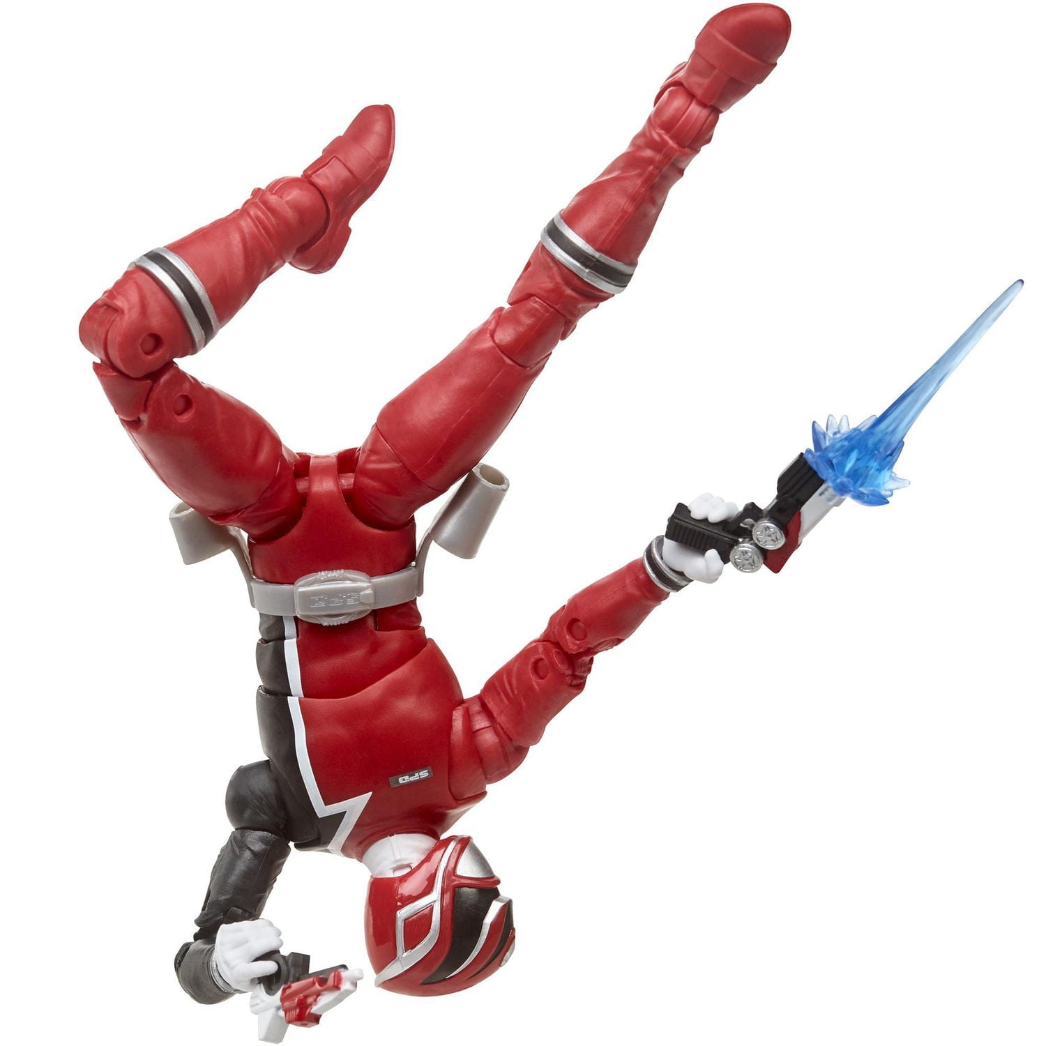 Power Rangers Lightning Collection 6-Inch S.P.D. Red Ranger Collectible Action Figure Toy