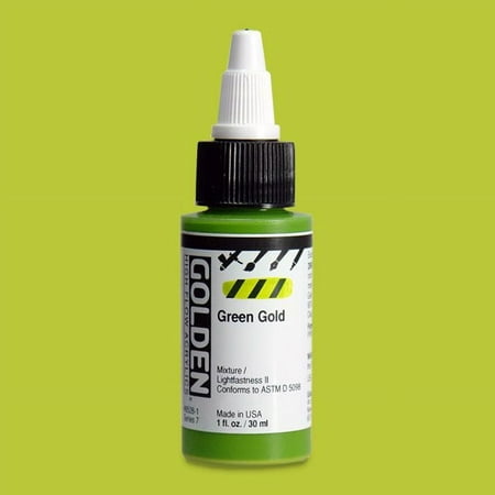 UPC: 0738797852815 | Golden High Flow Acrylic – Green Gold  1 oz