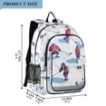 thumbnail image 2 of FORMRS Unisex School Backpack 17" Student Travel Bag with Laptop Compartment, Ice Rink, 2 of 7