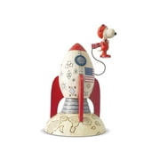 Enesco Peanuts by Jim Shore Snoopy Astronaut Figurine, 4-inch High