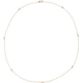 thumbnail image 3 of Diamond Necklace in 14k Rose Gold, 3 of 4