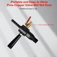 thumbnail image 4 of Graflsoa Hexagonal Handle Water Drill Adapter for Electric Hammer, High-Speed Steel Conversion Rod with Water Injection, Drill to Water Drill Converter, 165mm Length, 4 of 6