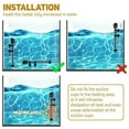 thumbnail image 3 of Submersible Aquarium Heater,300W Adjustable Fish Tahk Heater Free Thermometer Su, 3 of 5