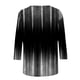 thumbnail image 5 of Puntoco 2024, tops a la moda de verano para mujer, camiseta holgada estampada a la moda para mujer, Blusa con mangas 3/4, tops informales con cuello redondo, 5 of 5