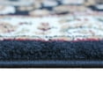 thumbnail image 5 of Masada Rugs Traditional Area Rug Runner 32 In. X 10 Ft. Black Bellagio 401, 5 of 6