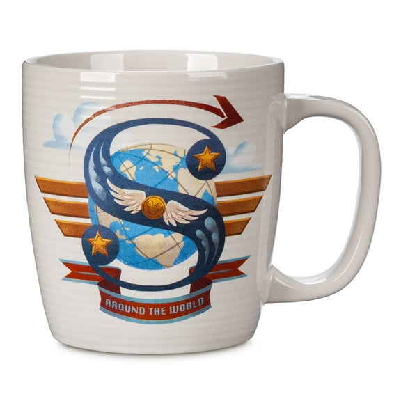 Disney Parks ABC Letters S is for Soarin Around the World Ceramic Coffee Mug New