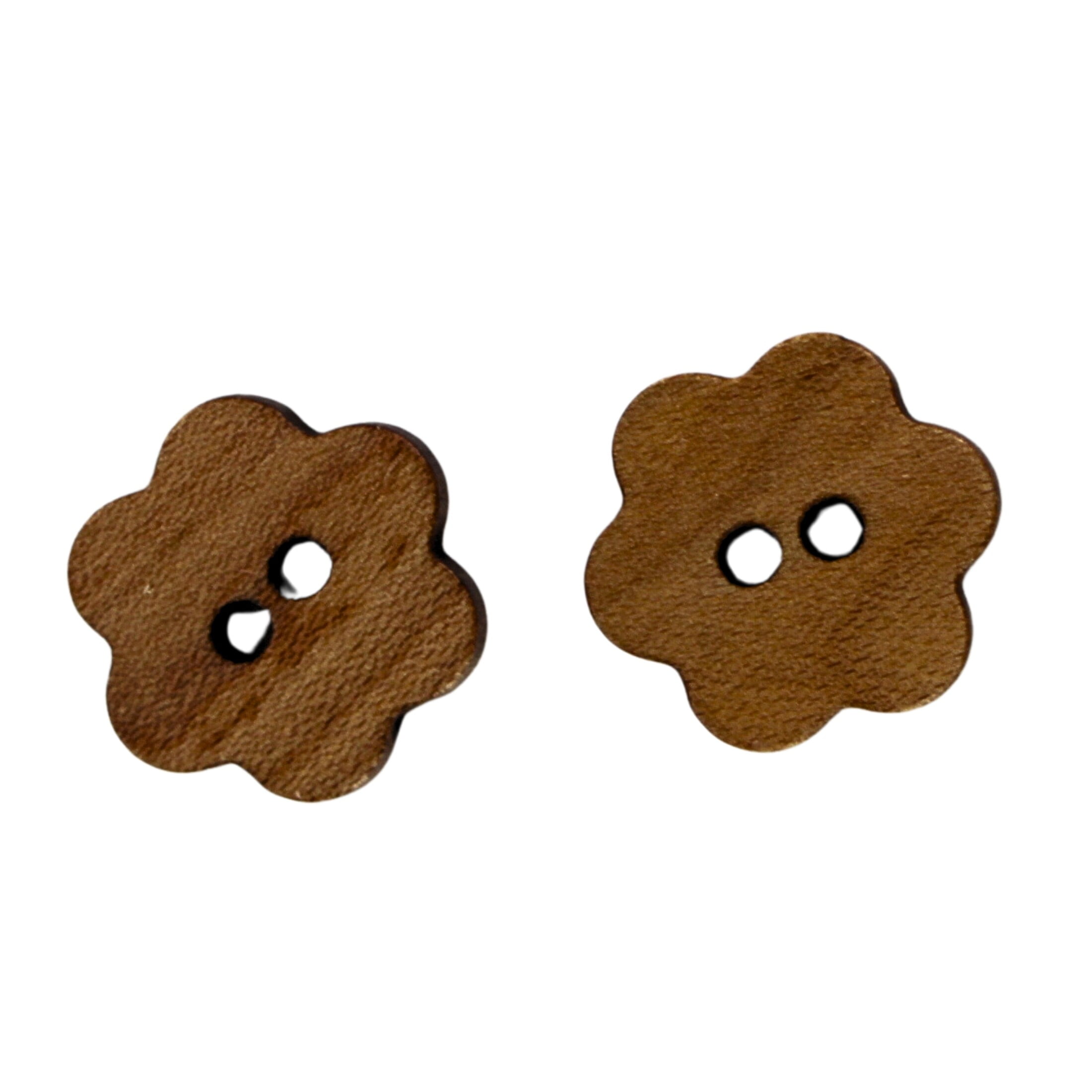 LA VOGUE Buttons, Natural Material - 2 pieces, 22mm (7/8in)