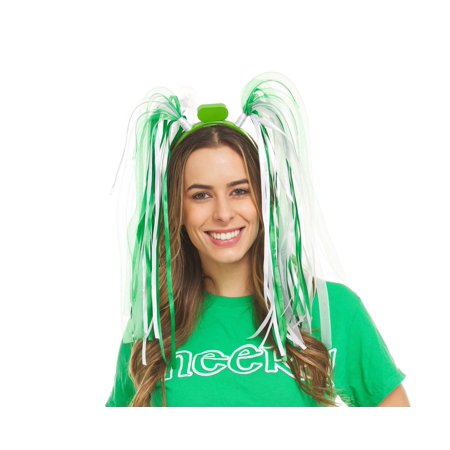 Way to Celebrate St. Patrick's Day Light Up Noodle Headband