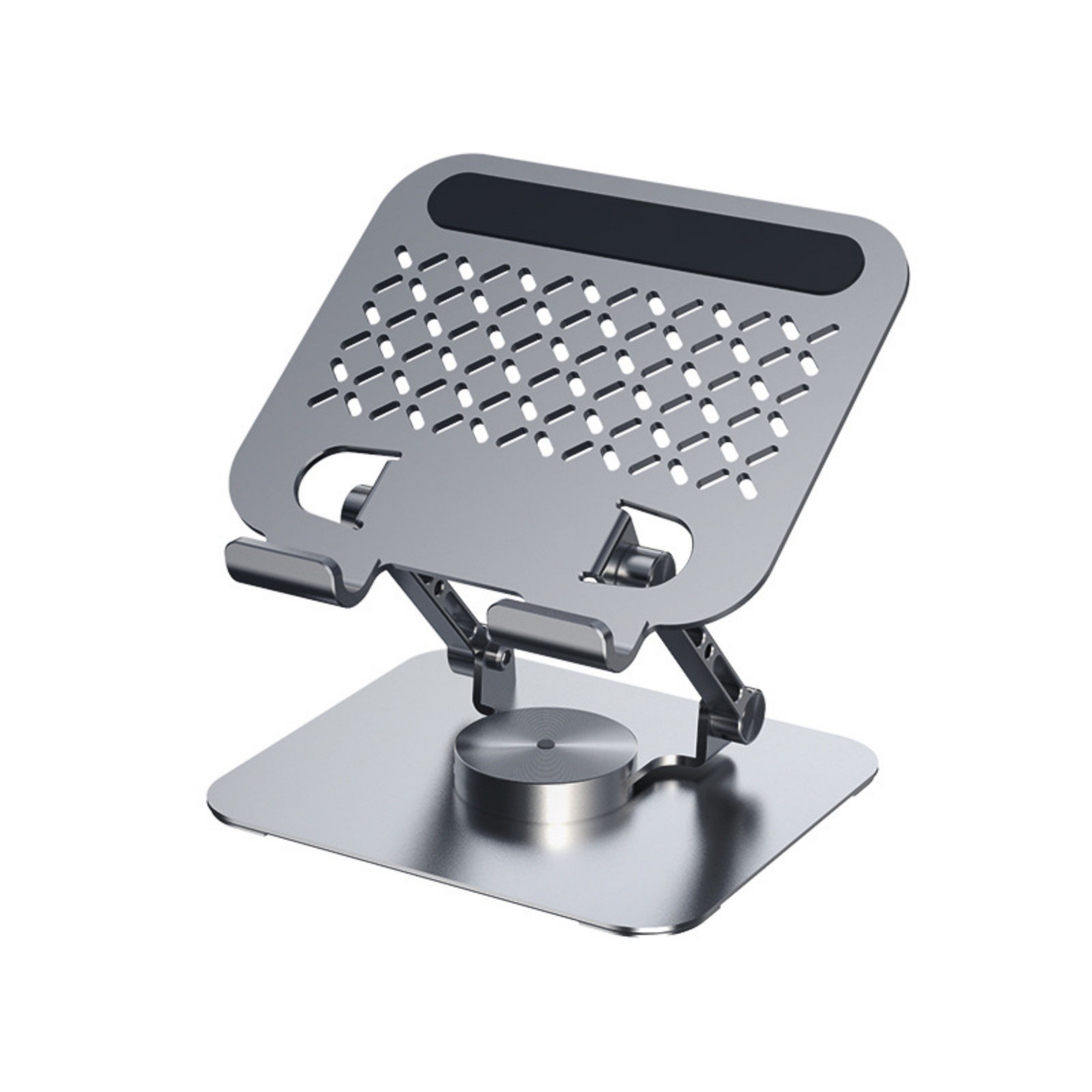 Adjustable Laptop Stand for Desk Metal Foldable Laptop Stand Portable Holder Mount Cooling Computer Notebook