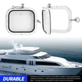 thumbnail image 4 of Marine Portlight Window, Square Hatch Window L350mm H300mm Waterproof Easy To Use  for Boat, 4 of 8