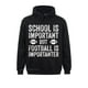 thumbnail image 2 of Sudadera con capucha divertida para hombre, estilo 3D, para el verano, con diseño de fútbol, importante para la escuela, para el jugador de fútbol, para el liniero de fútbol, 2 of 5