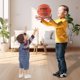 thumbnail image 1 of Balón de baloncesto silencioso de 18/21/24 cm, de alta resistencia y con regate, talla 3/5/7, silencioso para diversas actividades en interiores., 1 of 9