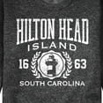 thumbnail image 3 of Instant Message - Hilton Head Island Collegiate - Men's Crew Neck Fleece Pullover, 3 of 6