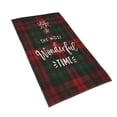 thumbnail image 2 of Kdxio Hand Towel Wonderful Time Christmas for Bathroom Kitchen Fingertip Bath Towels 27.5 x 16 Inch Home Hotel Gym Laundry Room, 2 of 9