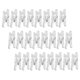 thumbnail image 4 of 100pcs Plastic Clips Mini Clothespins Spring Clothing Hangers Photo Clips for Home, 4 of 4