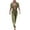 Armée Verte, variante sur INCERUN Combinaisons d'Été Slim pour Hommes Combinaisons à Manches Courtes Taille Élastique Combinaisons Débardeur