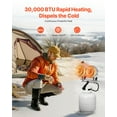 thumbnail image 2 of VEVOR Propane Tank Top Heater 30000 BTU Infrared Radiant Single Burner, 2 of 9