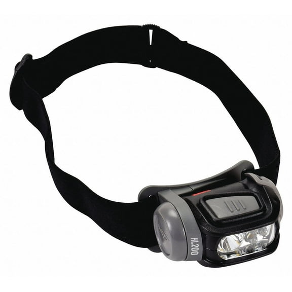 3m Headlamp,Plastic,Black,150lm  HL200