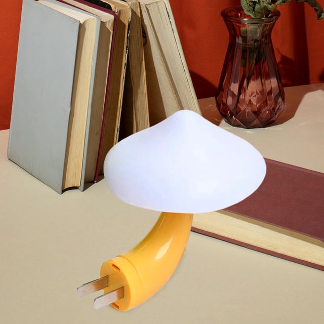 Lámpara de pared con forma de hongo Salvador luz de noche para inodoro dormitorio baño cocina