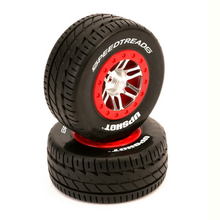 Duratrax SpeedTreads Upshot SC Tire Front Mounted (2): Traxxas Slash, (Best Way To Slash A Tire)