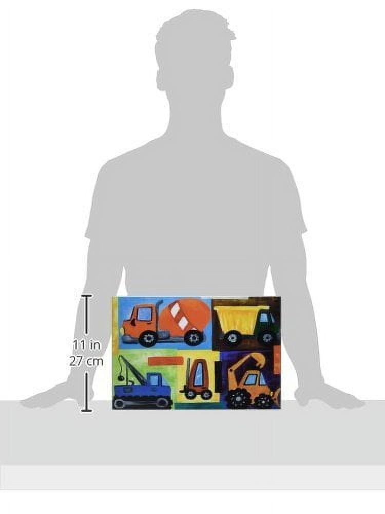 The Kids Room by Stupell Construction Trucks Set Wall Plaqueby nJoyArt