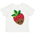 thumbnail image 3 of Inktastic Kawaii Chocolate Strawberry Boys or Girls Toddler T-Shirt, 3 of 5