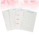 thumbnail image 3 of unbranded 1Jgo Papel Para Libreta A6 Suelto Multicolor Con Secciones Mensuales Semanales, 3 of 8