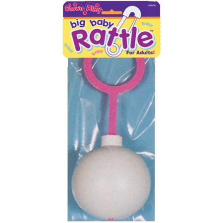 Pink Baby Rattle Halloween Accessory