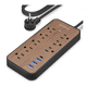 thumbnail image 1 of Multicontacto De 8 Tomas Con Usb 1.2m Xtellar cafe, 1 of 3