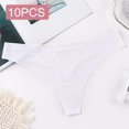 thumbnail image 3 of Tangas femeninas Calzoncillos Bragas de mujer Lencería Ropa interior sin costuras Chicas de bajo XL blanco Yuyangstore bragas de mujer, 3 of 4