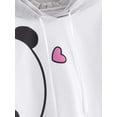 thumbnail image 4 of Sudaderas con estampado de panda lindo para mujer Sudadera con capucha con cordón Sudadera con capucha de manga larga Top corto Xemadio WMZY-682-3, 4 of 5