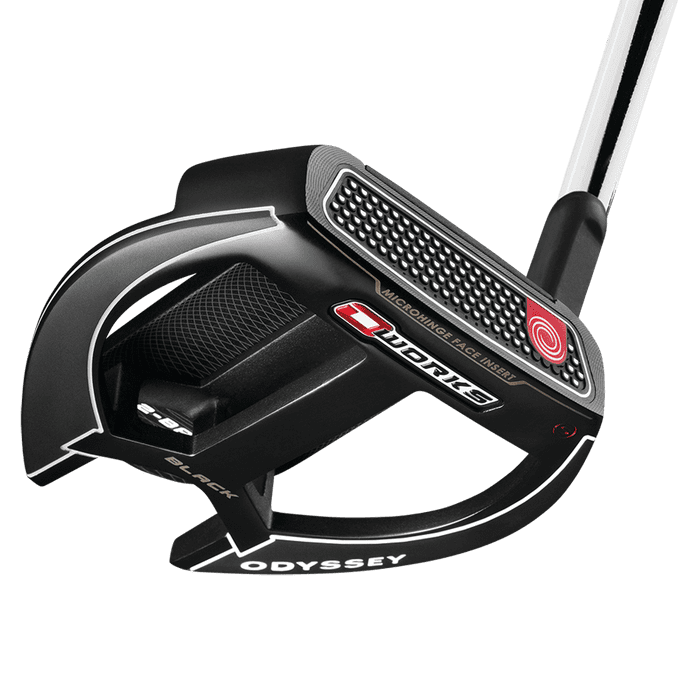 Odyssey O-Works Black 2-Ball Fang S Golf Putter, 33 Inch