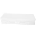 thumbnail image 1 of Double Layer Plastic Storage Box with Snap Tight Lid for Office Supplies Organization, 1 Piece, 1 of 7