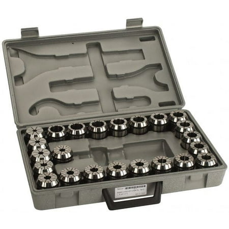 

Accupro 23 Piece 5/16 to 1 Capacity ER40 ER Collet Set Increments of 1/32