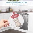 thumbnail image 3 of Chef Dog Dishwasher Magnet Clean Dirty Sign, Clean Dirty Running Empty Magnet for Dishwasher, Dirty Clean Dishwasher Magnet with Double-Sided Glue (Dog), 3 of 7