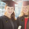 thumbnail image 2 of Hweilai Épinglette de Chapeau de Graduation Insigne Commémoratif d'Épingle de Graduation, 2 of 5