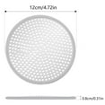 thumbnail image 2 of Shower Drain Hair Catcher Stainless Steel Bathtub Filter Screen Protector With Silicone Rim For Bathroom Floor, 2 of 6