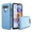 Dark Blue, variant on GSA Slim Brushed Case with Kickstand for LG Stylo 6 - Black
