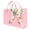 Pink, variant on White Gift Box - 11x7.6x3.5 Inches Large Gift Box with Lids and Handles, Portable Magnetic Gift Box for Presents