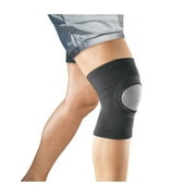 ACE Brand Compression Knee Support, L/XL, Black, 1 Support