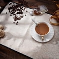thumbnail image 6 of 2pcs Coffee Bar Mat 20 x 14 Coffee Bar Decor for Coffee Station Coffee Mat Burlap Placemat with FabricBacking Coffee Bar Accessories for Coffee Decor Black, 6 of 6
