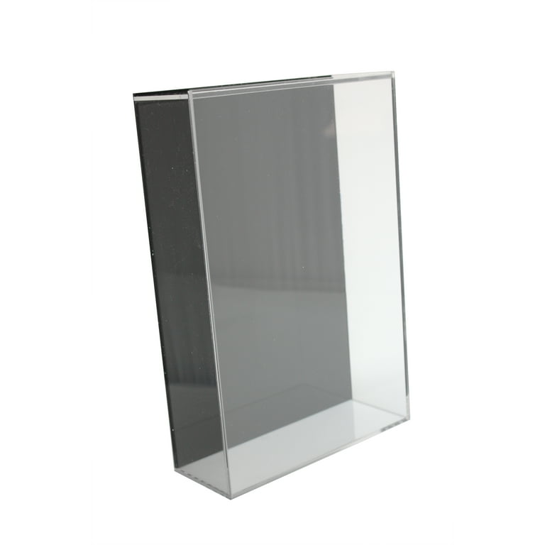 Deluxe Acrylic Wine Cork Display Case with Black Back and Wall
