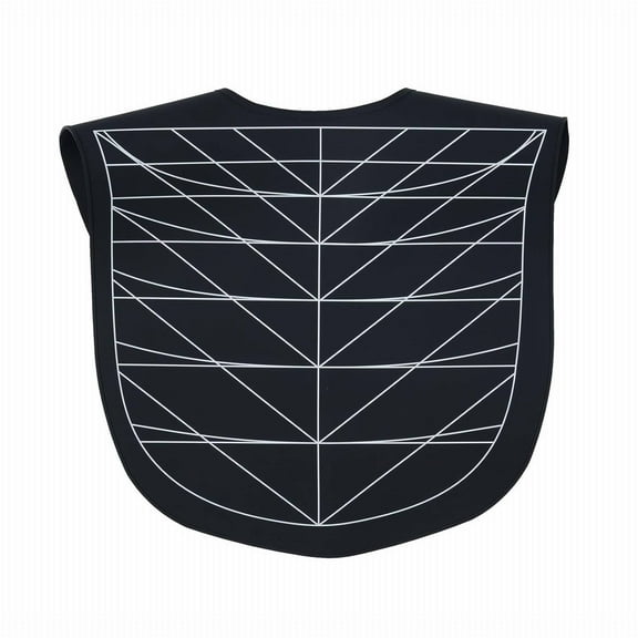 Yttmshdga Long Silicone Hairdressing Cape Soft Material Easy To Wear And Clean Neck Protector For Hair Styling Black Suitable For Hair Cutting Dyeing Perming