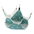 thumbnail image 2 of Pet Hanging Hammock, Warm 3 Layer Hamster Hanging Bed Comfortable Interactive  For Small Animals, 2 of 8