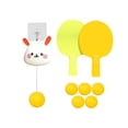 thumbnail image 3 of Juego de entrenamiento de tenis de mesa Sunnimix entrenador de tenis con raqueta y cinco bolas, 3 of 8