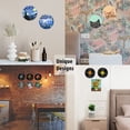 thumbnail image 5 of WIRESTER 2pcs Set 7" Wall Decor Sign Party Decorations Theme Party - Vintage Vinyl Record Orange & Vintage Vinyl Record Yellow, 5 of 5