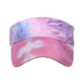 thumbnail image 5 of BYHONG Fashion Women Men Gradient Beach Adjustable Baseball Cap Hop Hat Sun Hat Visors B, 5 of 6