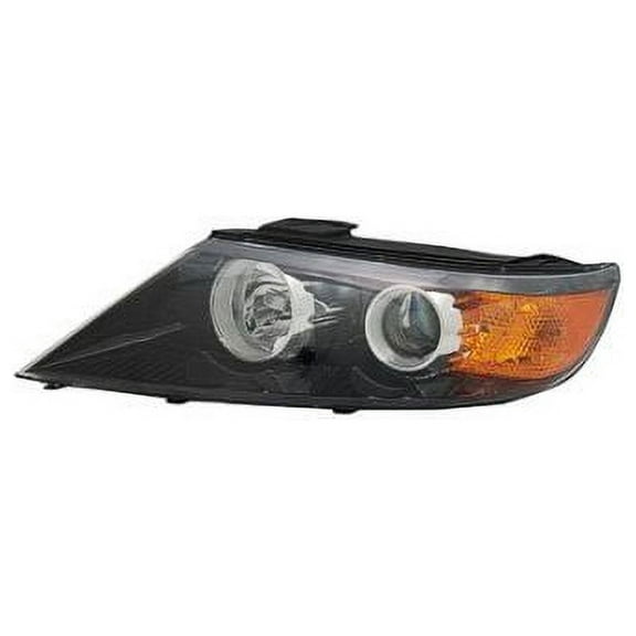 Right Passenger Side Headlight Assembly - Compatible with 2011 - 2013 Kia Sorento 2012