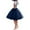 Navy, variant on JIKNTTR Women's 2025 Summer Skirt Women Tutu Skirt Knee Skirt Petticoat Skirts Rockabilly Tutu Skirt Midi Beach Skirt
